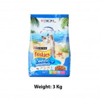 Purina Friskies Adult Dry Cat Food Seafood Sensations 3 Kg